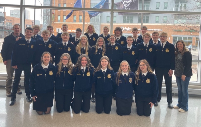 Leigh Community Schools Leigh FFA Attends State Convention